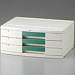 AS ONE Tray BOX (with key), 트레이 박스 (키 포함)