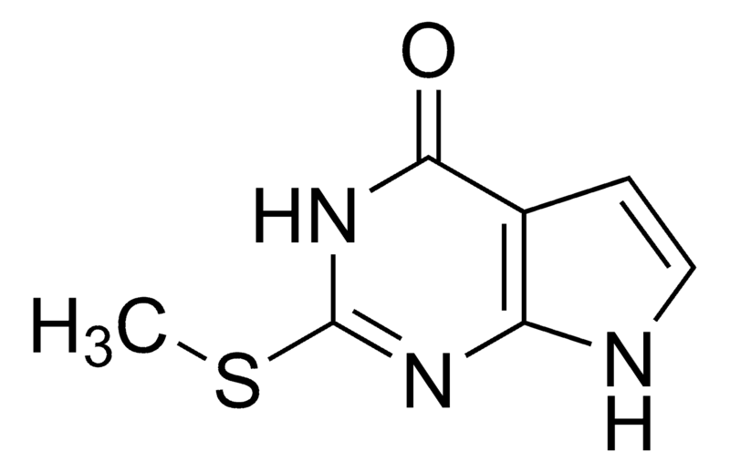 Merck 2-(Methylthio)-3H-pyrrolo[2,3-d]pyrimidin-4(7H)-one