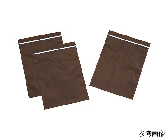 AS ONE Reclosable UV-Protectant Amber Bag, 자외선 차단 봉투(지퍼 타입)