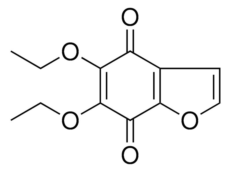Merck 5,6-DIETHOXY-BENZOFURAN-4,7-DION-