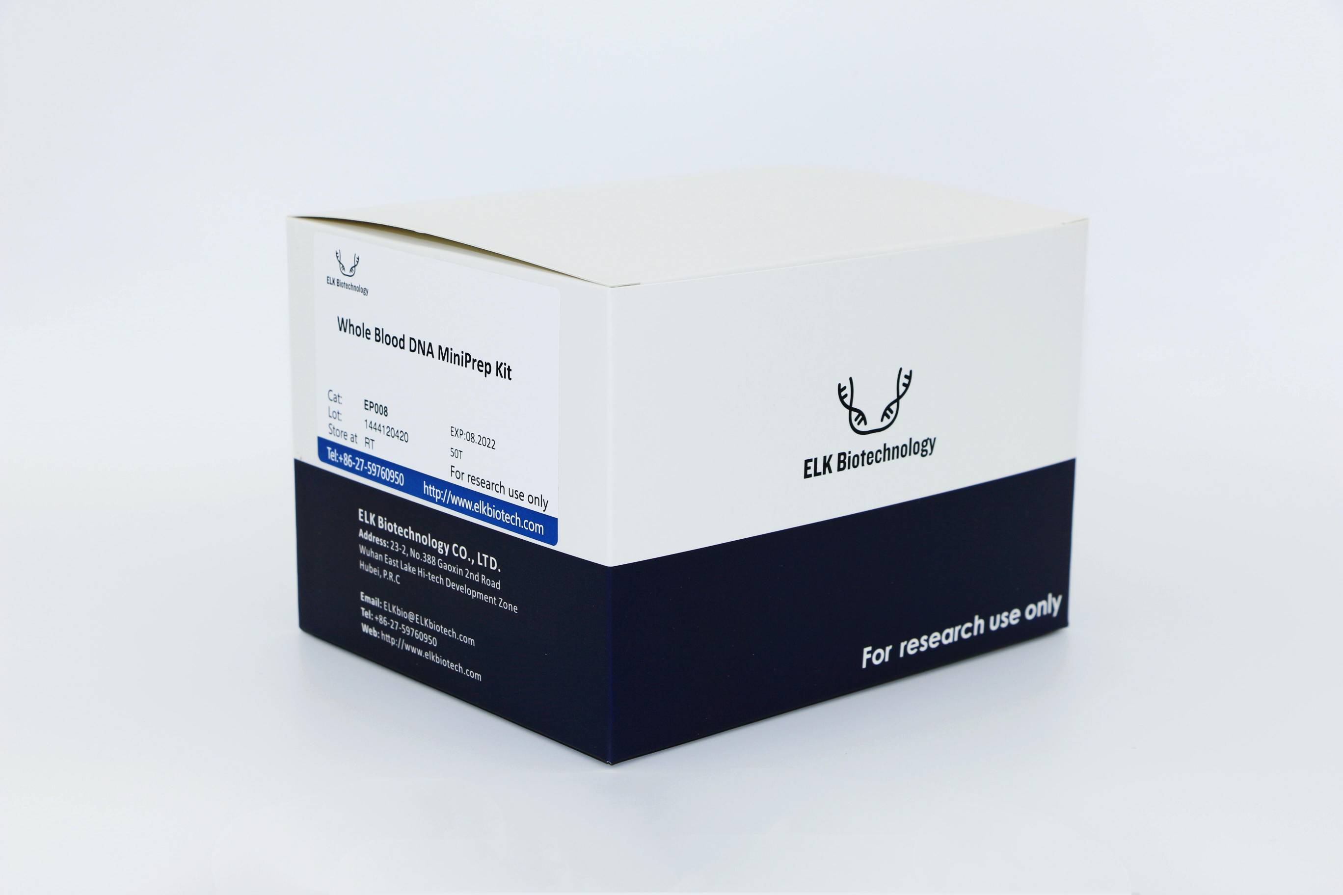 ELK Biotechnology Whole Blood DNA MiniPrep Kit