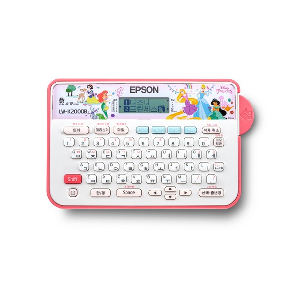 OFFICENEX [P]엡손 디즈니 프린세스 라벨프린터(LW-K200DB/EPSON)