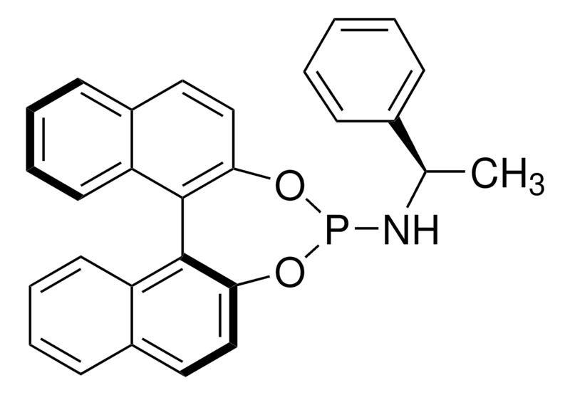 Merck (S,R)-(+)-(3,5-Dioxa-4-phosphacyclohepta[2,1-a:3,4-a']dinaphthalen-4-yl)-(1-phenylethyl)amine