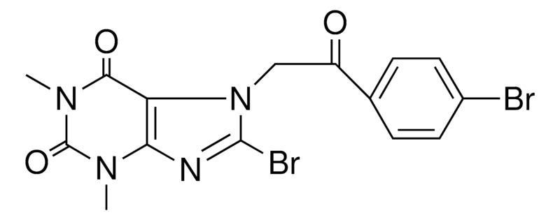 Merck 8-BR-7-(2-(4-BR-PHENYL)-2-OXO- - 5 MG&