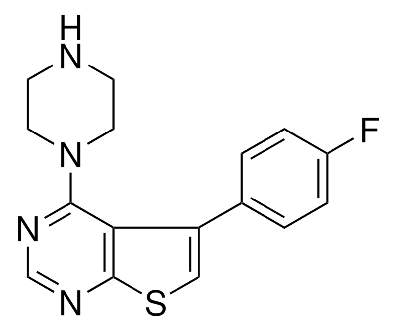 Merck 5-(4-FLUOROPHENYL)-4-(1-PIPERAZI-