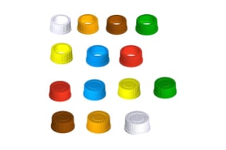 Waters 7 Multi-coloured, Open and Closed Caps