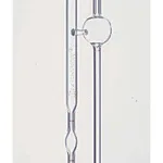 Thermo Fisher Scientific Glass Opaque Calibrated Viscometer Tubes, 500 to 2500cSt; ASTM 450; Calibrated, glass