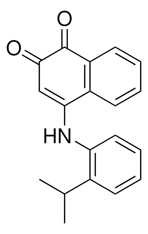 Merck 4-(2-ISOPROPYLANILINO)-1,2-NAPHT-