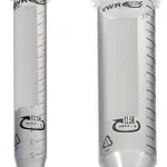 VWR 원심분리 튜브, 금속 없음, 스크류 캡