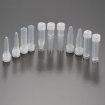 VWR 플랫 스크류 캡이 있는 마이크로 원심분리기 튜브