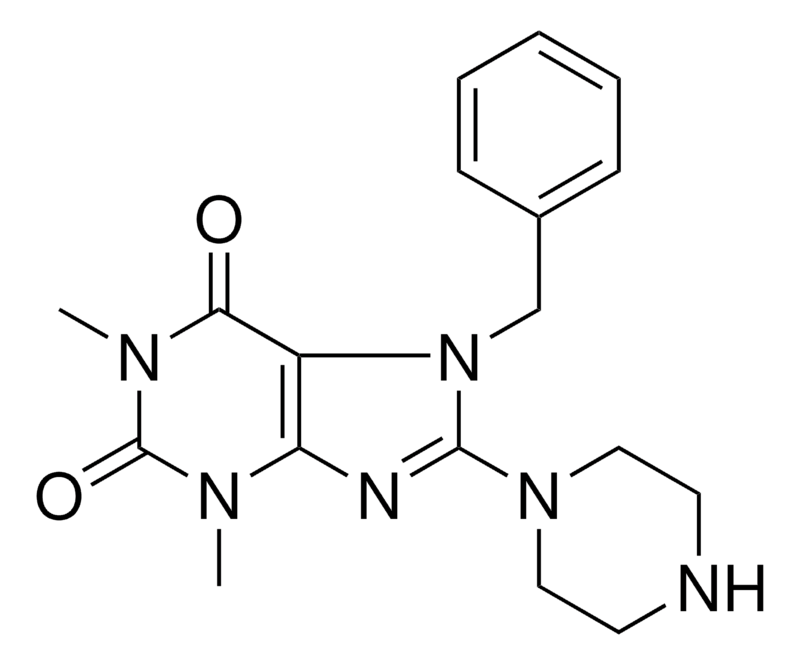 Merck 7-BENZYL-1,3-DIMETHYL-8-(1-PIPER-