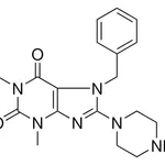 Merck 7-BENZYL-1,3-DIMETHYL-8-(1-PIPER-
