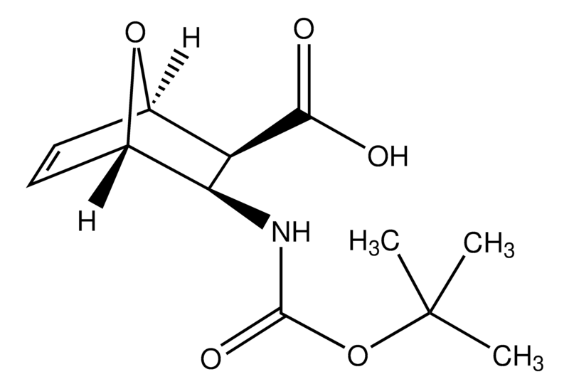 Merck Rac-(1R,2S,3R,4S)-3-[(tert-butoxycarbonyl)amino]-7-oxabicyclo[2.2.1]hept-5-ene-2-carboxylic acid