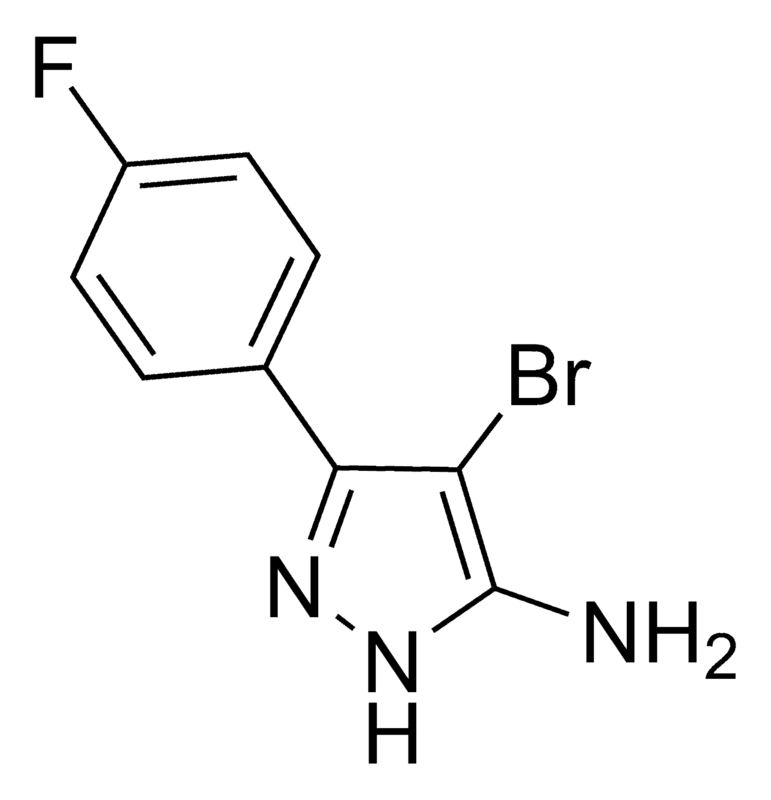 Merck 4-Bromo-3-(4-fluorophenyl)-1H-pyrazol-5-amine