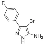 Merck 4-Bromo-3-(4-fluorophenyl)-1H-pyrazol-5-amine