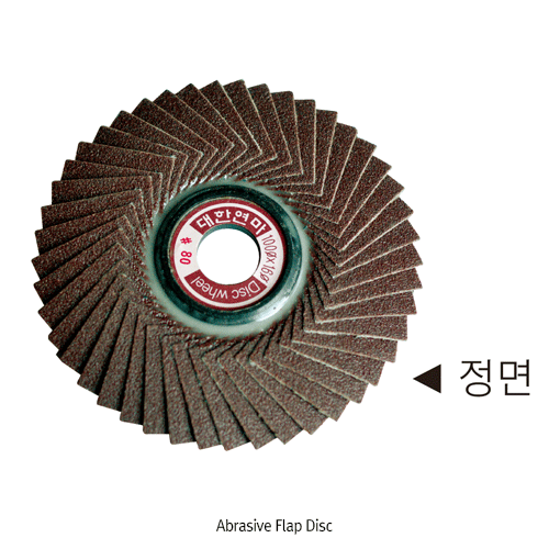 Daihan Science 디스크휠페이퍼(연마), Abrasive Flap Disc