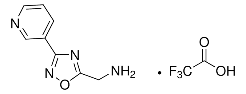 Merck 1-(3-Pyridin-3-yl-1,2,4-oxadiazol-5-yl)methanamine trifluoroacetate salt