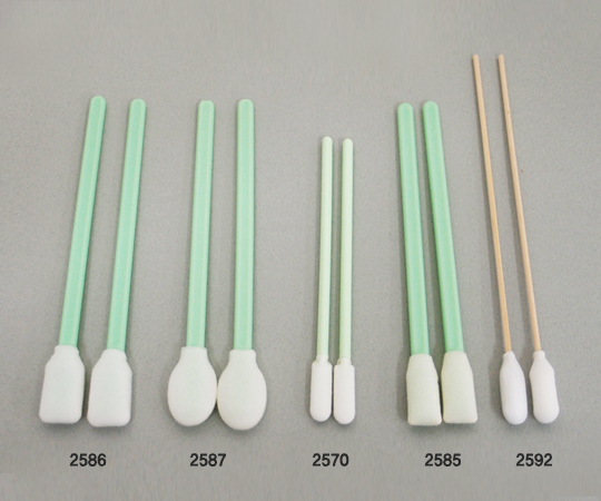 AS ONE PU Foam Cleanroom Swab, 우레탄폼 클린룸 면봉