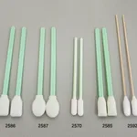 AS ONE PU Foam Cleanroom Swab, 우레탄폼 클린룸 면봉