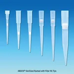 Daihan Science ABDOS Sterile Filter Tip, Hinged Rack Set of 96pcs, 0.1~10,000㎕<br>Ideal for Bi