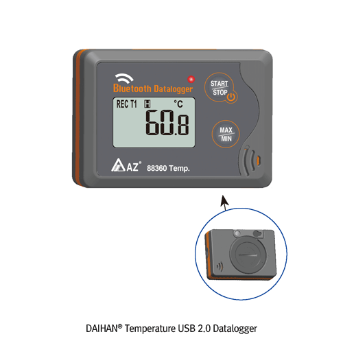 Daihan Science DAIHAN Bluetooth 4.0 Wireless Temperature Monitoring Datalogger, Waterproof (IP