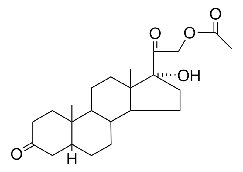 Merck 17-ALPHA-HYDROXY-3,20-DIOXO-5- - 1 MG&