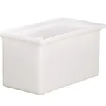 Thermo Fisher Scientific HDPE Rectangular 15-gallon Tank with Cover, 24 x 12 x 12 in.