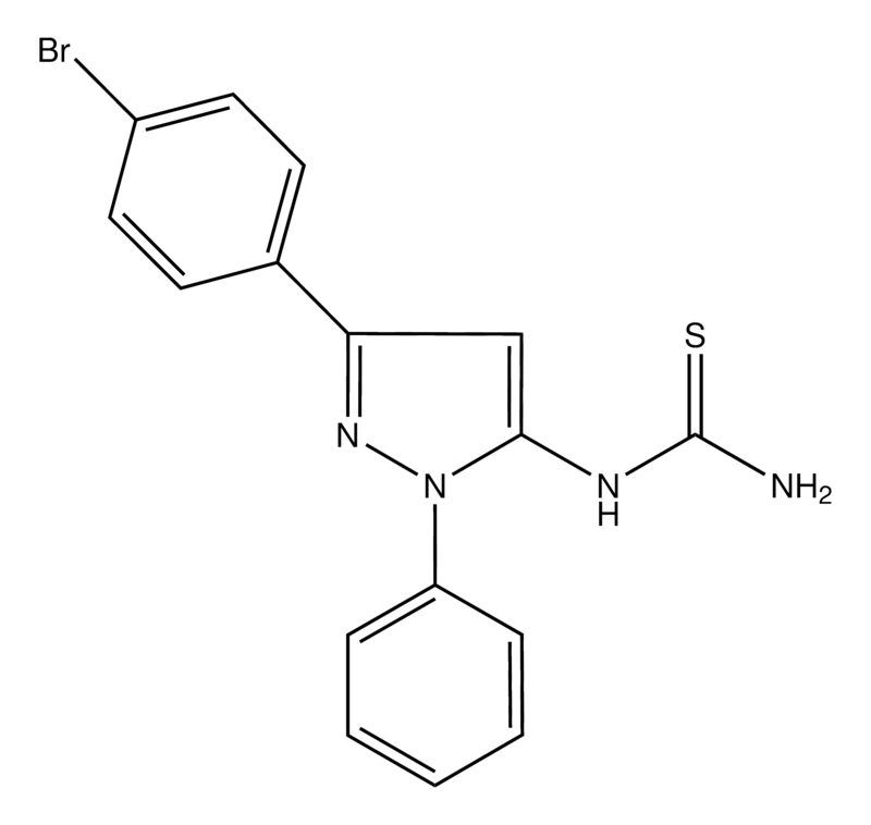 Merck 1-(3-(4-Bromophenyl)-1-phenyl-1H-pyrazol-5-yl)thiourea