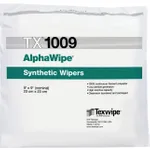 Thermo Fisher Scientific AlphaWipe AlphaWipe Dry, Non-Sterile, 100% polyester, cut-edge wipers, 9 x 9 in.; Stacked