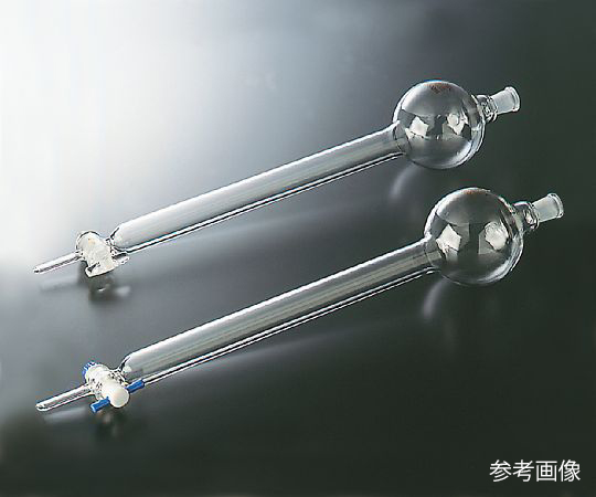 AS ONE Flash Chromatography Tube(with Teflon® Cock), 플래시 크로마토그래피 관(테플론® 콕)