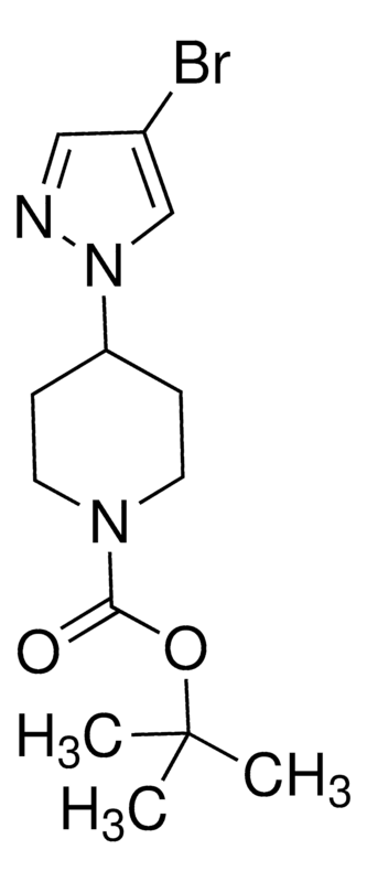 Merck tert-Butyl 4-(4-bromopyrazol-1-yl)piperidine-1-carboxylate