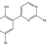 Merck 2-(2-Aminopyrimidin-4-yl)-4-bromophenol