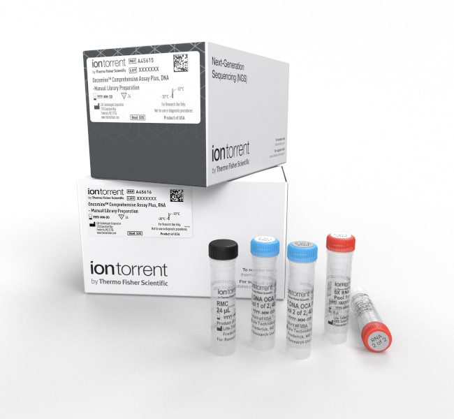 Thermo Fisher Scientific Oncomine Comprehensive Assay Plus, manual library preparation