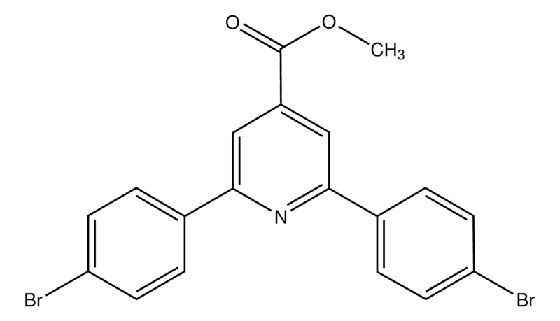 Merck Methyl 2,6-bis(4-bromophenyl)pyridine-4-carboxylate