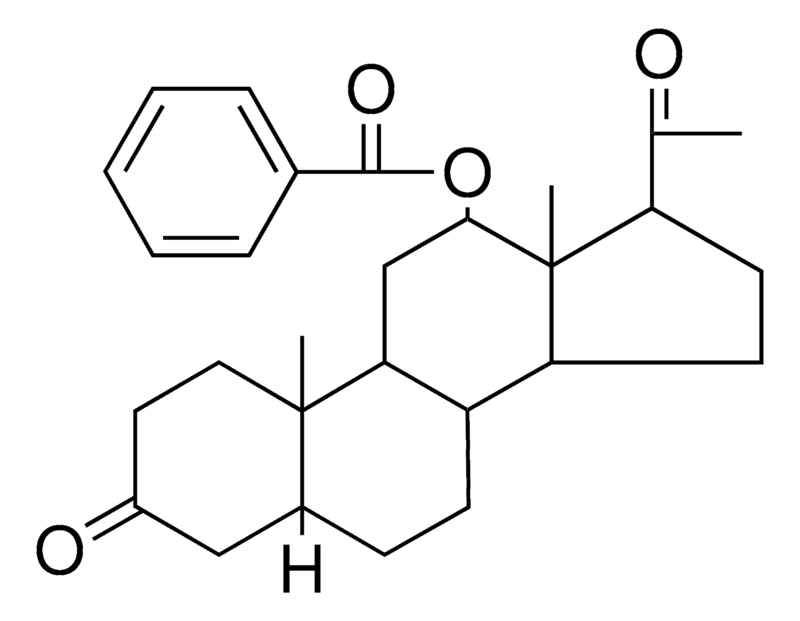 Merck 12BETA-(BENZOYLOXY)-3-OXOPREGN - 10 MG&