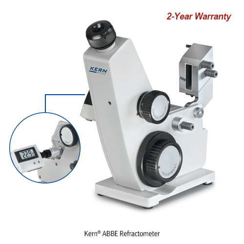 Daihan Science Kern ABBE Refractometer, High-Precision Measurement of Brix & Refractive Index,
