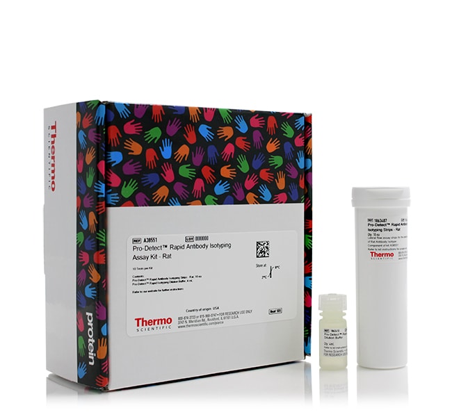 Thermo Fisher Scientific Pro-Detect Rapid Antibody Isotyping Assay Kit, rat