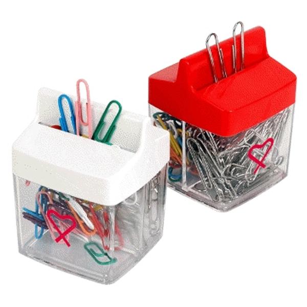 OFFICENEX 바이하츠 사각자석크립통/핀통(50x50x70mm)