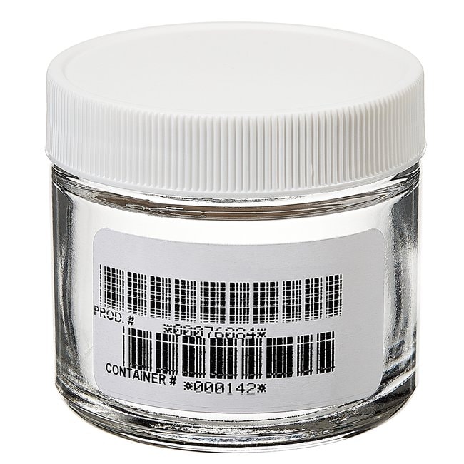 Thermo Fisher Scientific Certified Clean Clear Glass Straight-Sided Jars