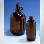 AS ONE Amber Quarter and Gallon Bottle (de-alkali-treated and clean washed), 갈색 쿼터·갤런병 (탈 알칼리 및 고정도 세정 처리)