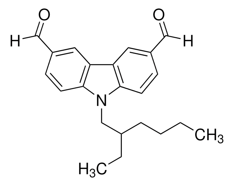 Merck 9-(2-Ethylhexyl)carbazole-3,6-dicarboxaldehyde