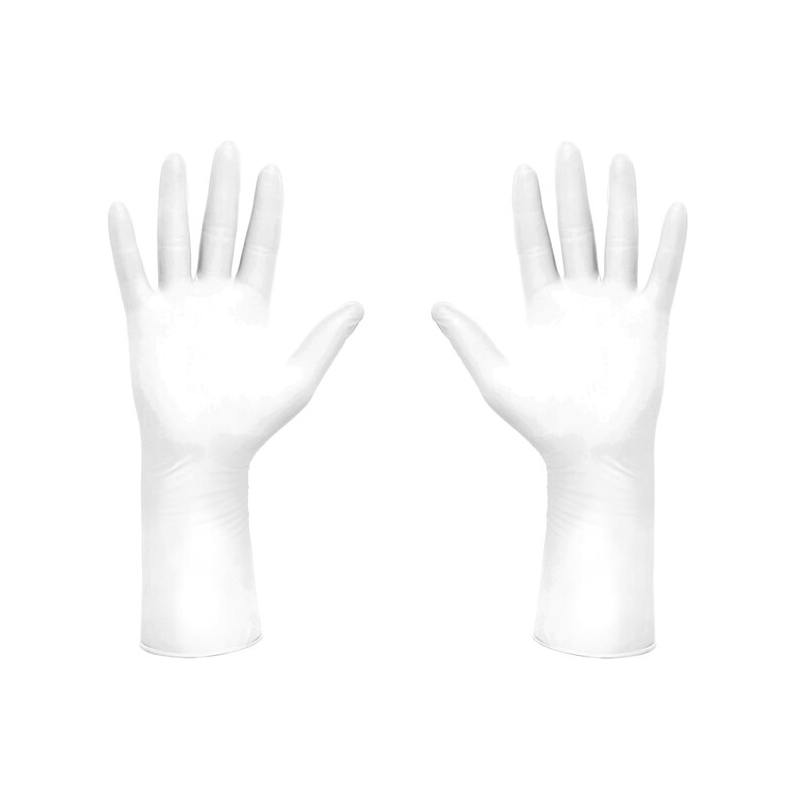 HALYARD PUREZERO* Cleanroom Gloves HG3 White Sterile Nitrile Gloves