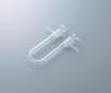 AS ONE Calcium Tube(Common Ground Joint·with StopCock·U Shape), 공통 그라운드 조인트 칼슘관(콕 부속· U자형)