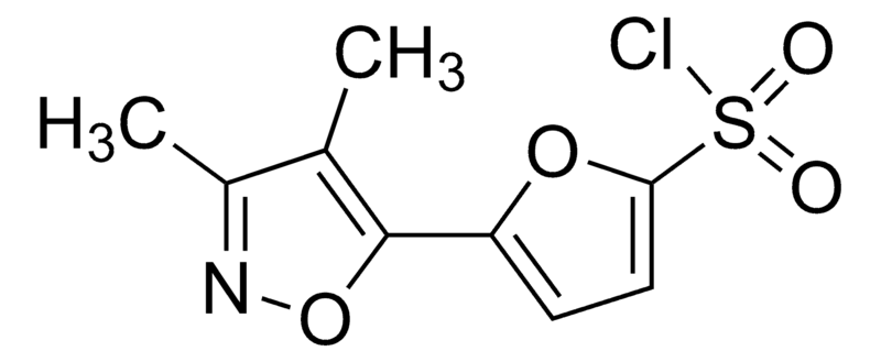 Merck 5-(3,4-Dimethyl-5-isoxazolyl)-2-furansulfonyl chloride