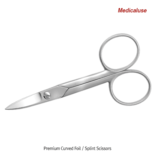 Daihan Science Hammacher Premium Curved Foil / Splint Scissors, L105mm, Medicaluse approvedFor