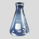 AS ONE PYREX® Erlenmeyer Flask Glass, 파이렉스 삼각 플라스크