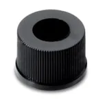 Waters Black Phenolic 12 x 32 mm Screw Neck Cap, 100/pk