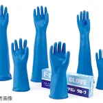 AS ONE F-TELON Glove (Strong Acid (Hydrofluoric Acid, Aqua Regia, etc.) Resistant Glove), 에프테론 글러브(불산·왕수등 강산용장갑) (이지 타입)
