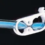 Thermo Fisher Scientific Mini-ratchet Tubing clamps for up to 1/4 in. Tubing, acetal, 25/pack