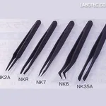 AS ONE Conductive Tweezer NK (SCC), 제전 핀셋NK(도전·내산·비자성타입)(표면세척·클린팩)